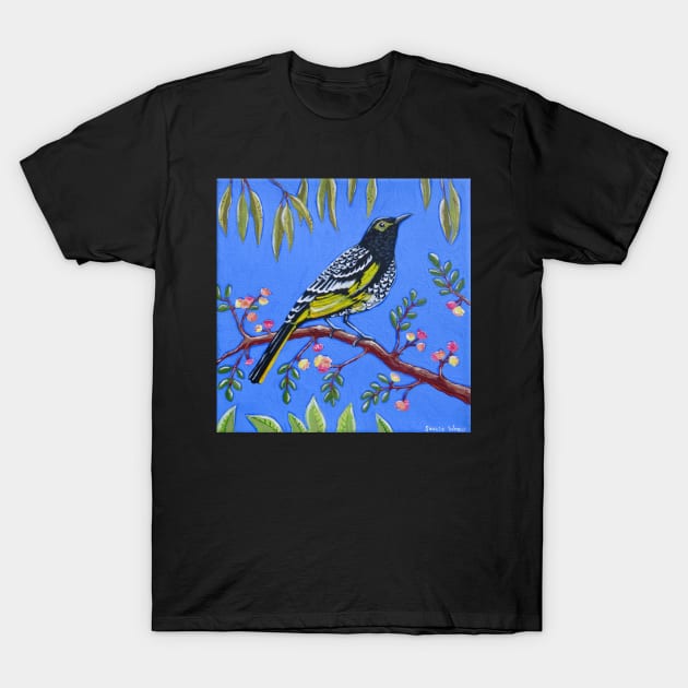 Regent Honeyeater T-Shirt by SoozieWray